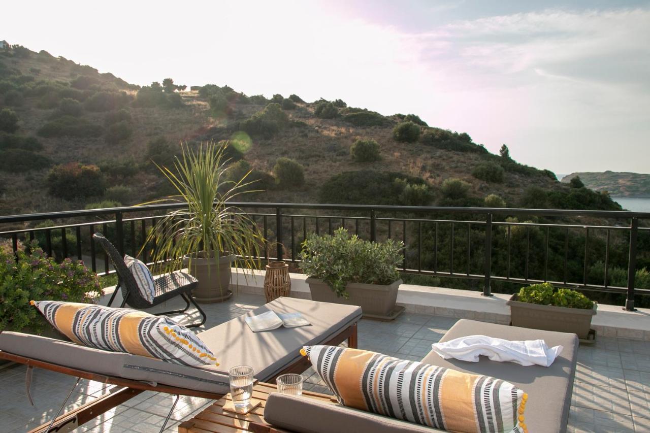 Summer Dream Cottage, 2Br, Beautiful Sea View Mochlos Exterior photo