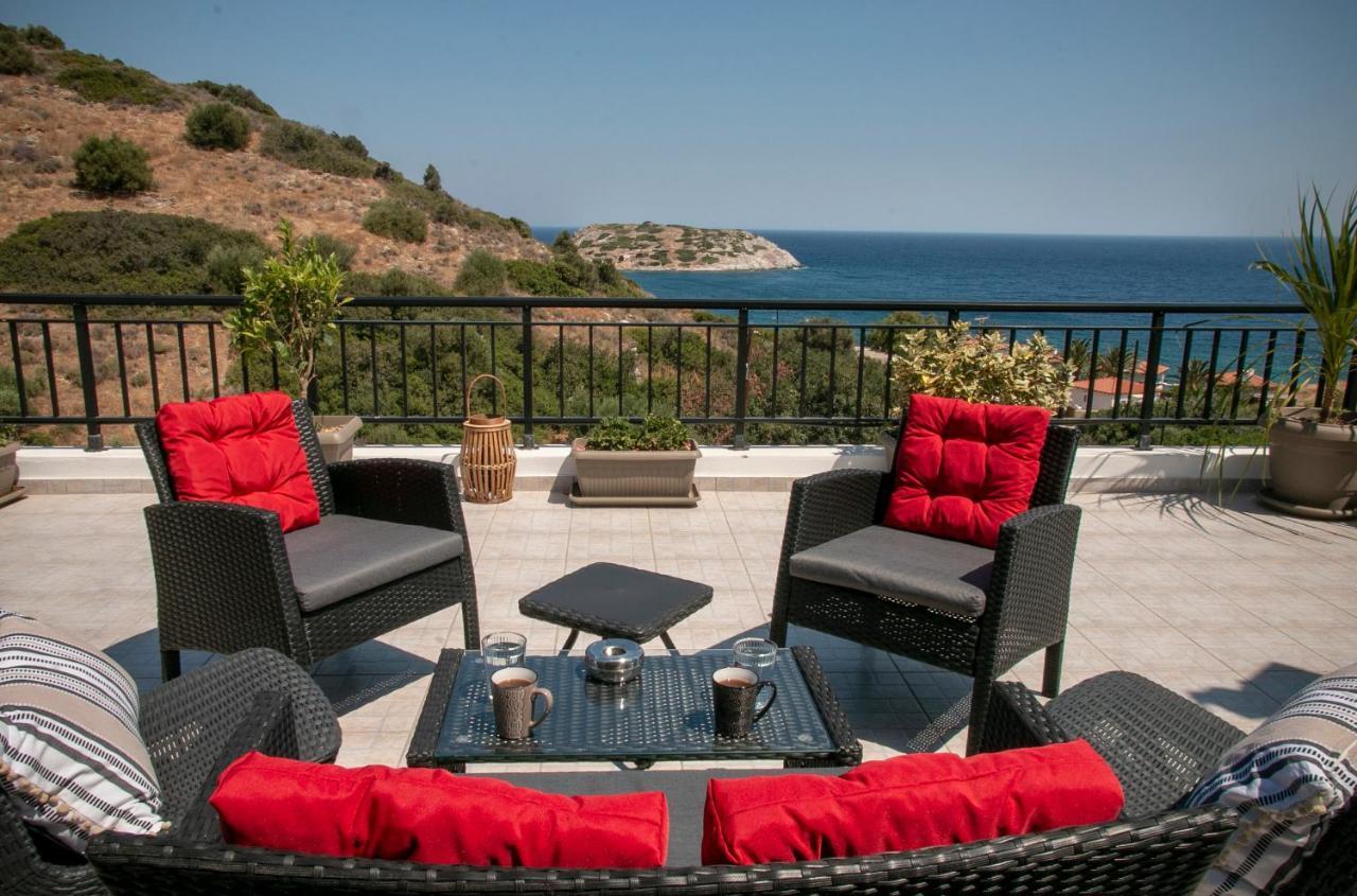 Summer Dream Cottage, 2Br, Beautiful Sea View Mochlos Exterior photo